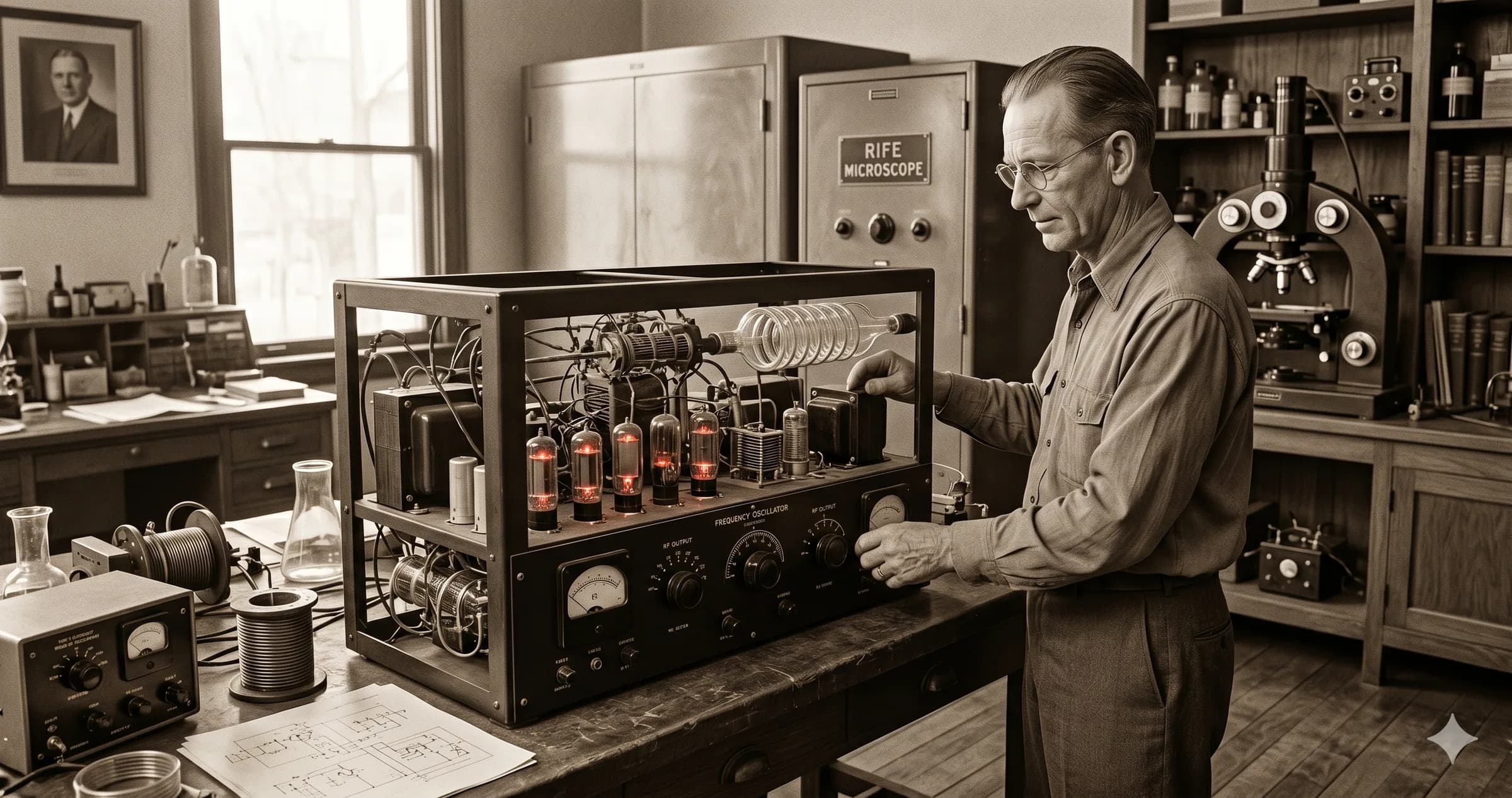 Royal Raymond Rife — historical context for frequency therapy